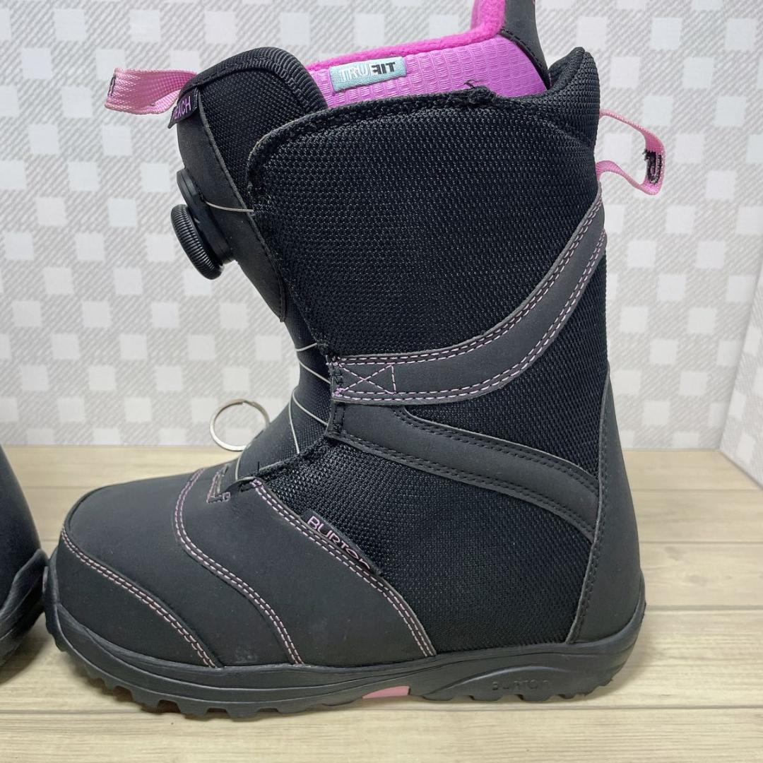 【美品】スノーボード ブーツ「BURTON PEACH」23.5cm レディース