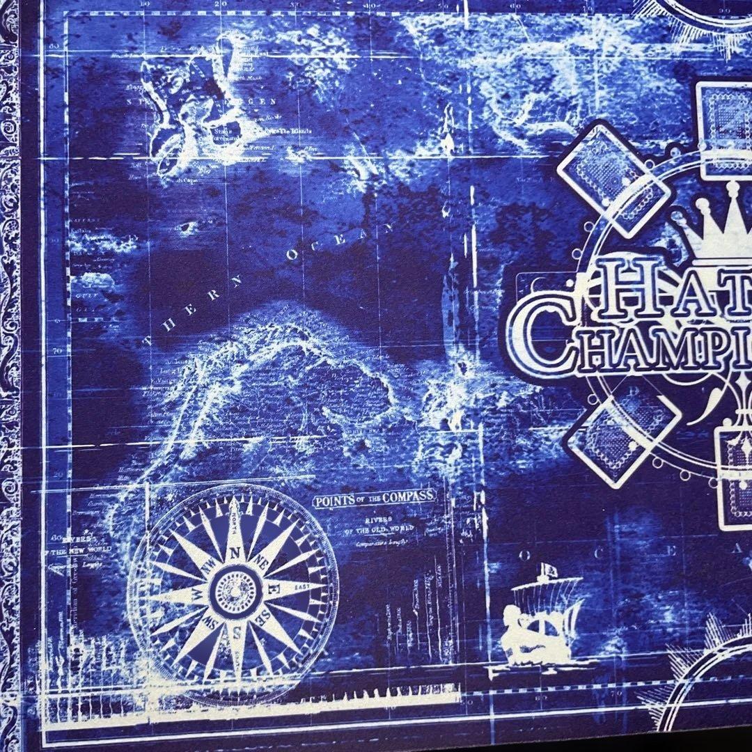 はっちCSプレイマット 海図 青
