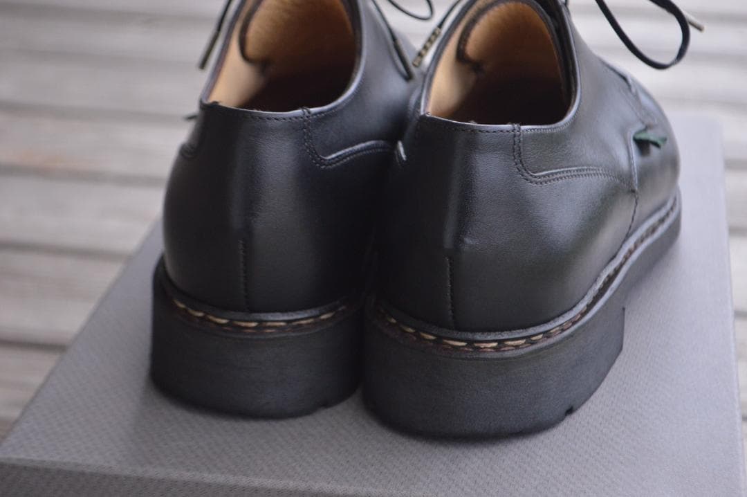 美品　PARABOOT　シャンボード　UK5.5　ブラック　Uチップ　パラブーツ