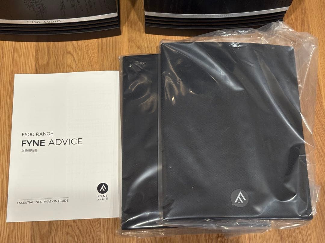 【美品】Fyne Audio F500 ブラックオーク