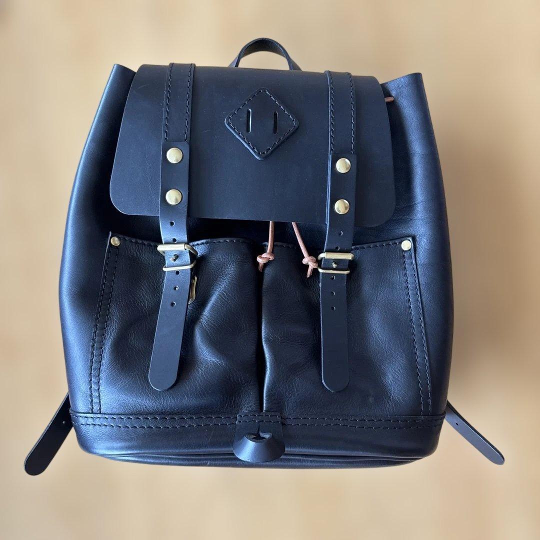 処分特価❗️HERZ 博多記念　リュックブラック　バックパック