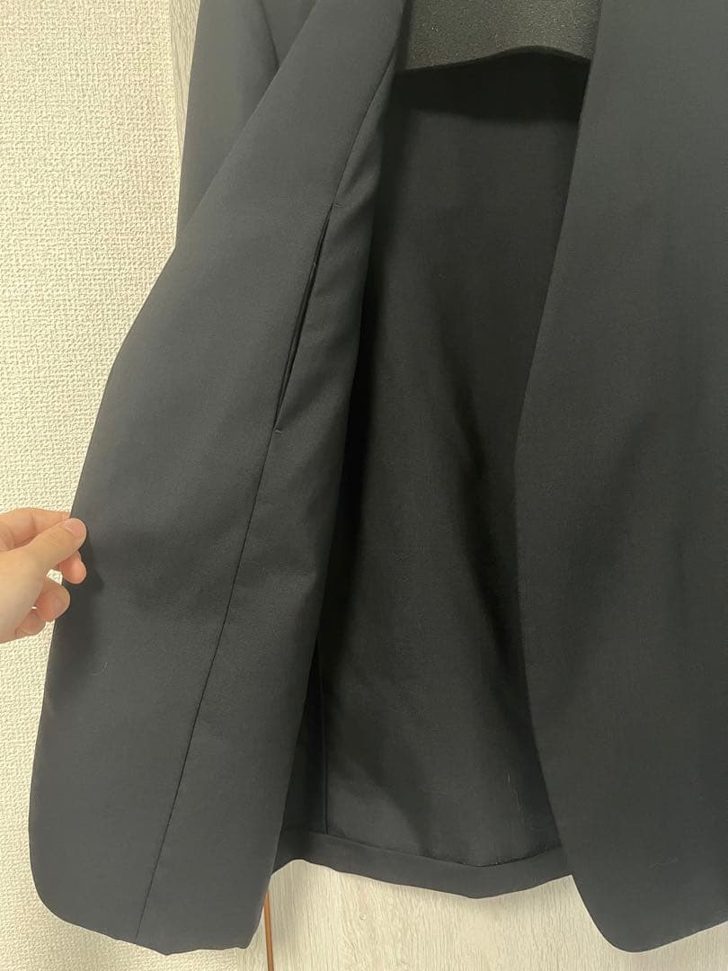 Maison Margiela黒 ノーカラージャケット サイズ44