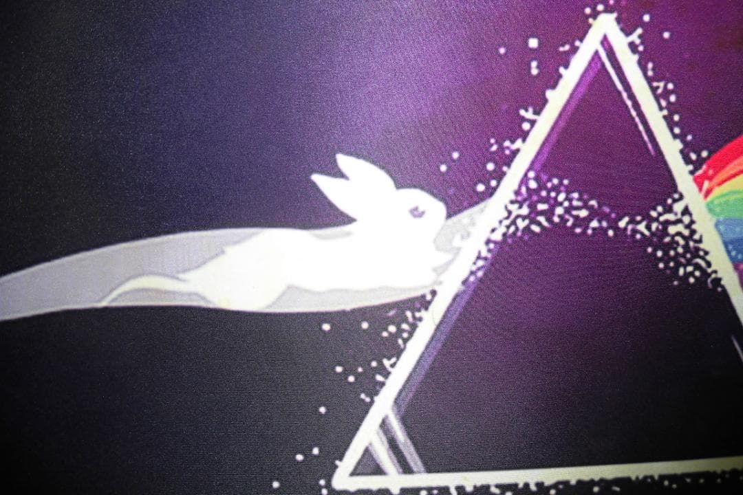 ポケモン　虹色ウサギデザイン プレイマット