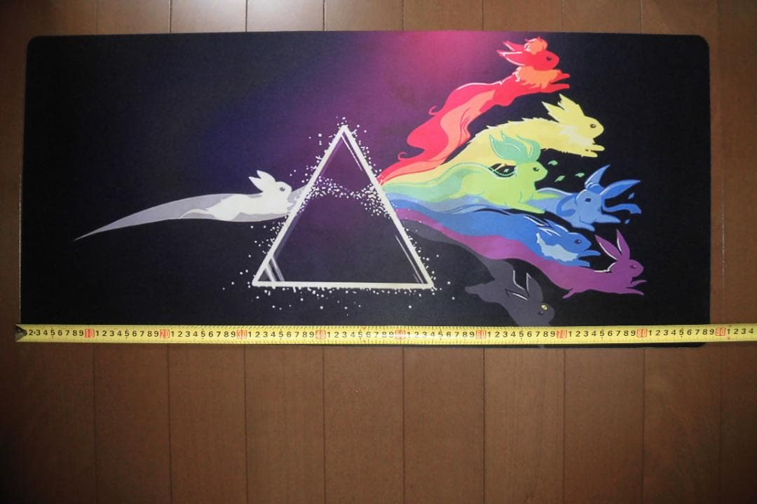 ポケモン　虹色ウサギデザイン プレイマット