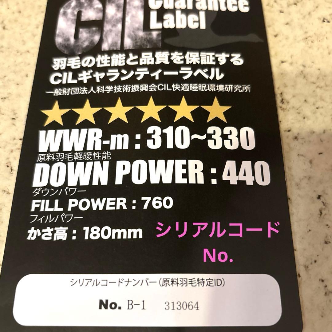 新品　未使用、ポーリッシュホワイトマザーグースダウン 肌掛け羽毛布団　カバー付き