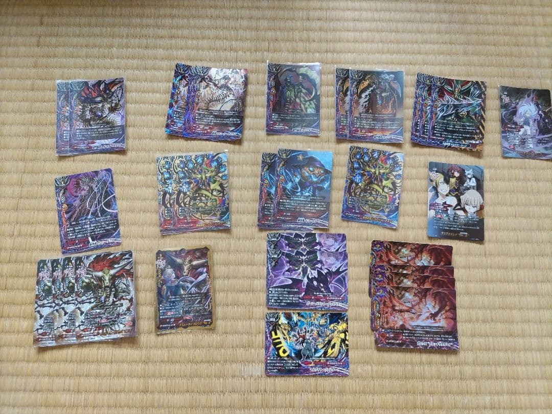 バディファイト引退品　死・操骨デッキ その他ダークネスドラゴンワールドパーツ