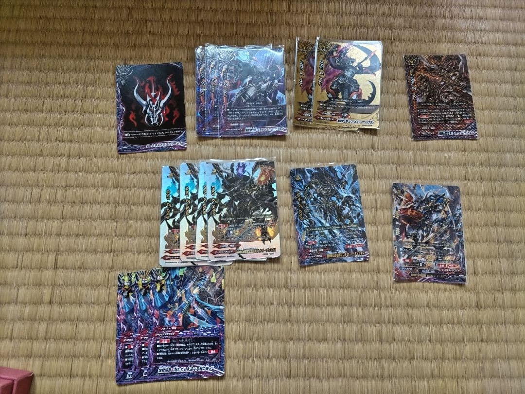 バディファイト引退品　死・操骨デッキ その他ダークネスドラゴンワールドパーツ