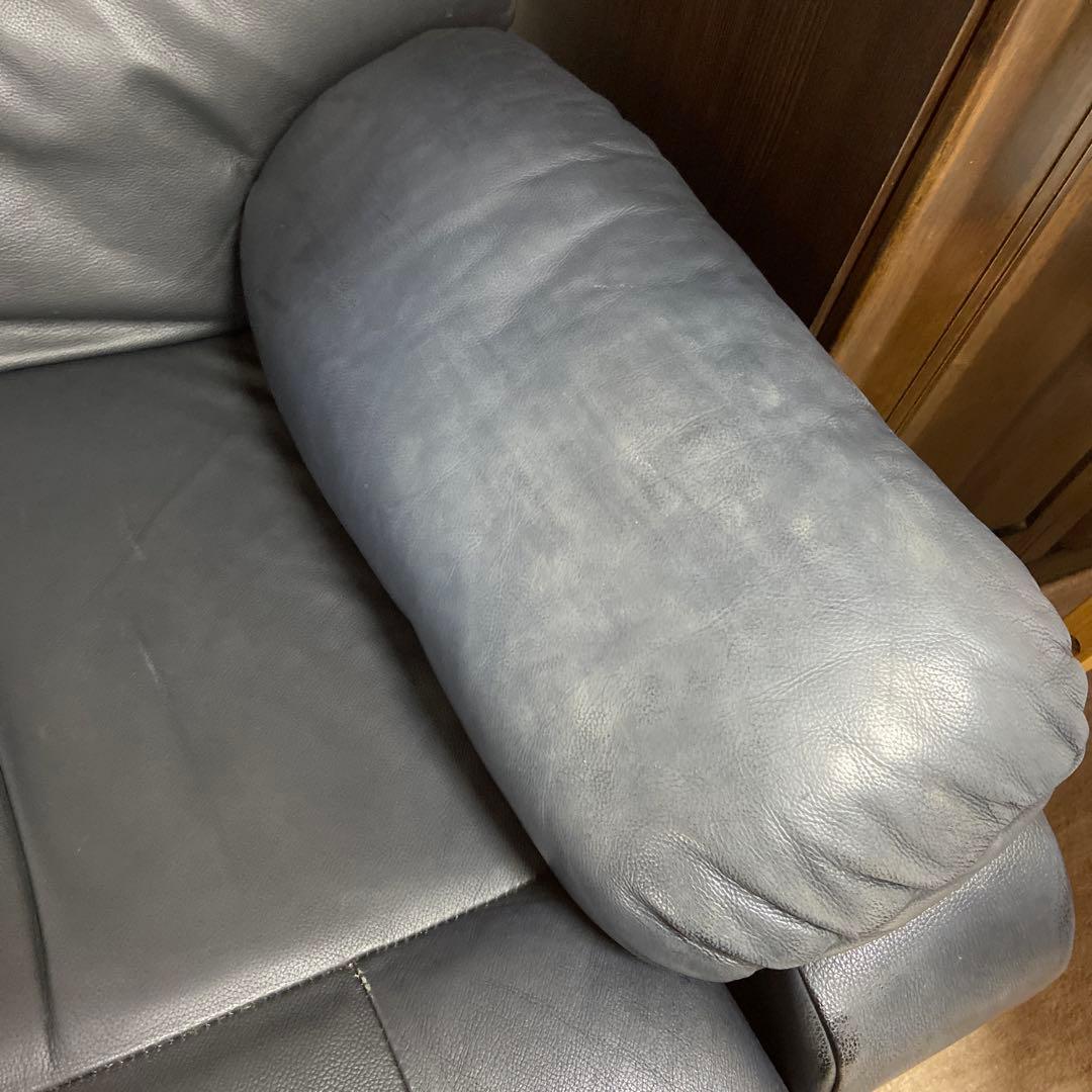 ニトリ電動リクライニングソファ 1人掛け　ブラック