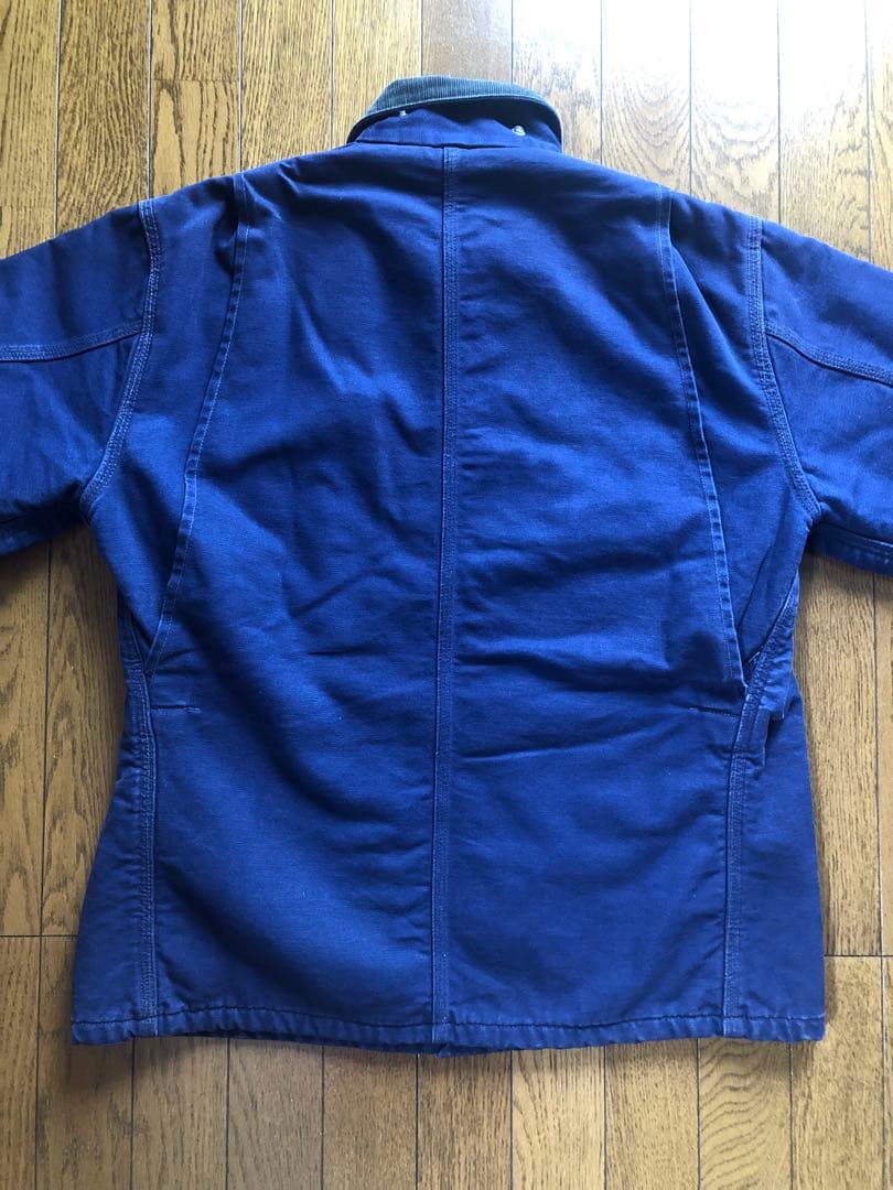 USA製　カバーオール◆チョアコート　ネイビー紺　カーハート　carhartt