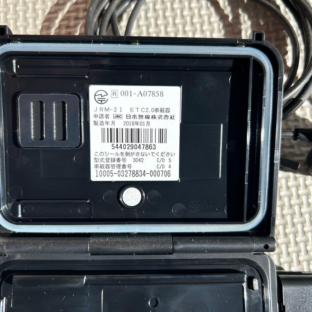 ETC車載器 JRM-21 2018年製544029047863