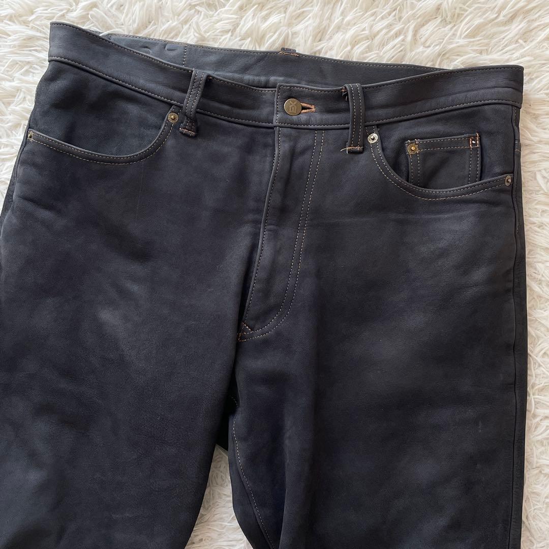 美品 XLサイズ KUSHITANI EXPLORER JEANS ブラック