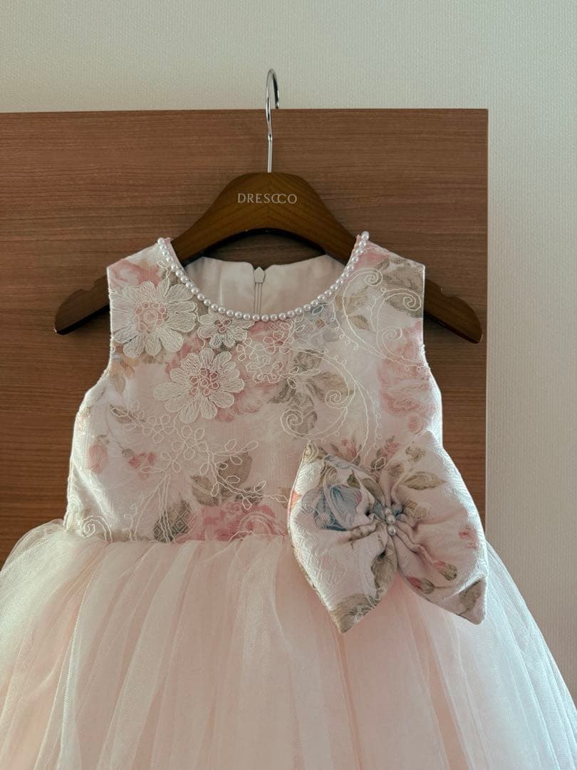 【超美品】【DRESCCO】110 発表会ドレス ピンク