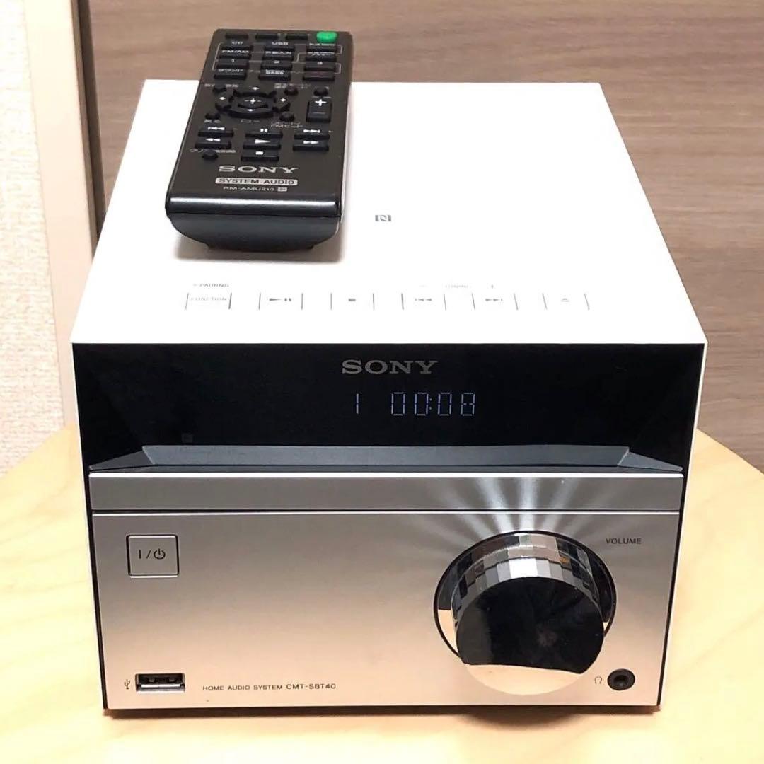 SONY CMT-SBT40 専用スピーカー付き BT CD再生可 現状渡し品