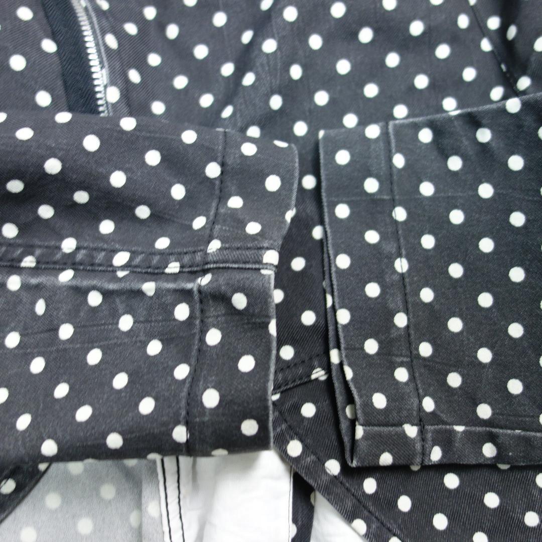 °*°様 7907 ブラックコムデギャルソン ドット柄 燕尾ジャケット レディー