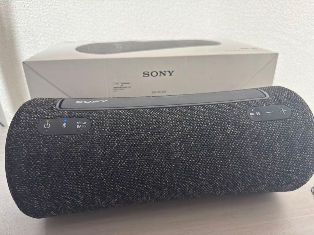 SONYワイヤレススピーカーSRS-XG300 防水 IP67 バッテリ25時間