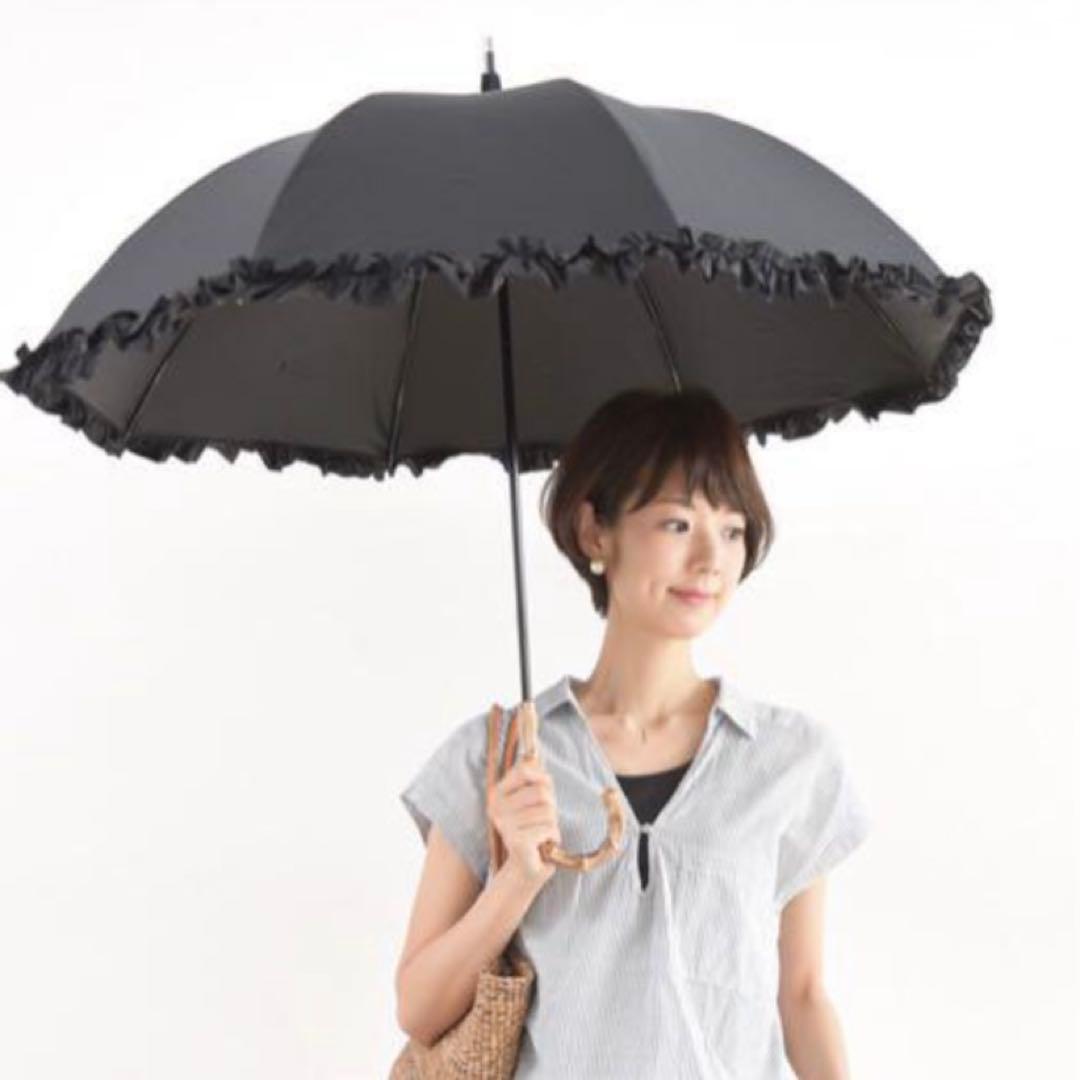 サンバリア100 長傘 ブラック ※近日削除