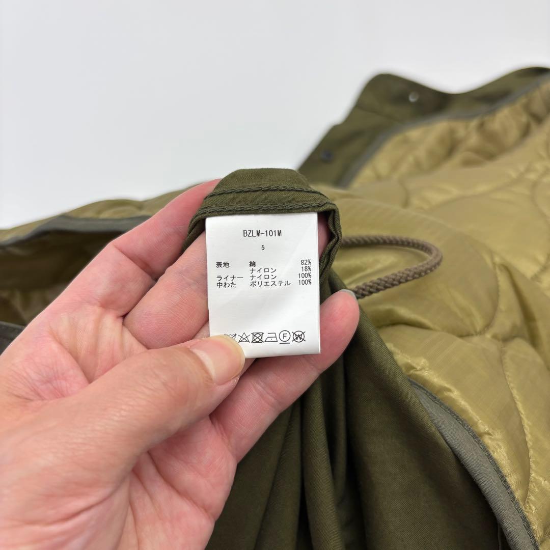 美品 CIOTA シオタ スビンコットン M65 フィッシュテール パーカー 5