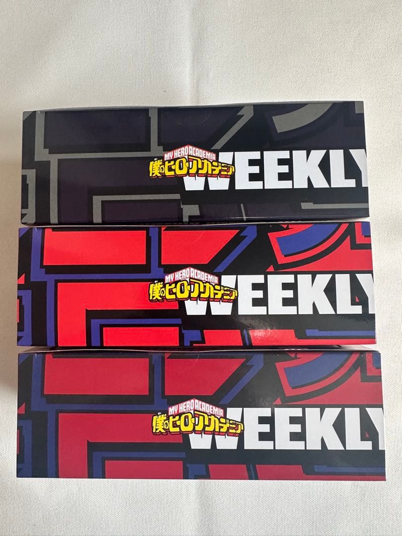 僕のヒーローアカデミア ジャンプロゴフィギュア3種類セット