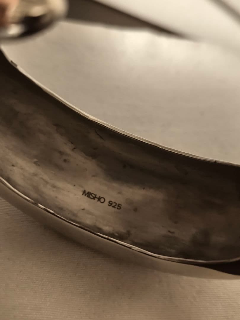 MISHO ミショー 925 スターリング シルバー バングル