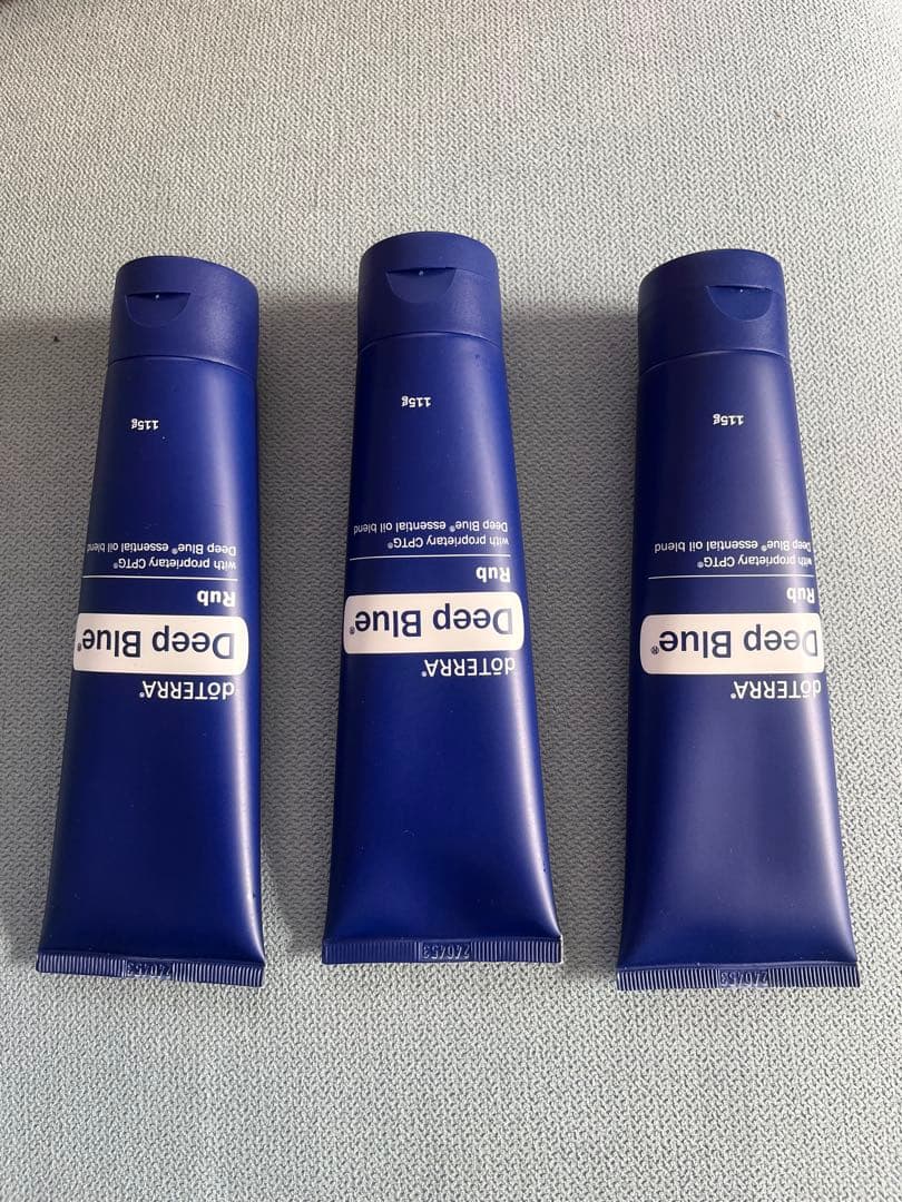 ドテラ ディープブルーラブ（クリーム）三本セット