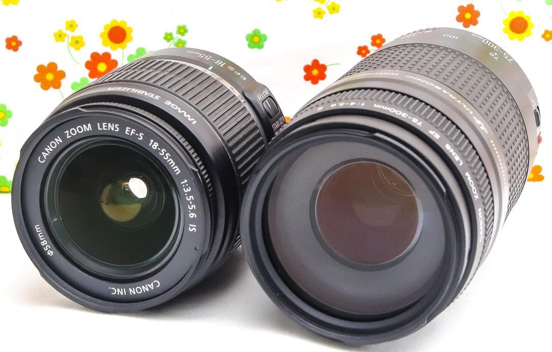 Canon EOS Kiss X9☆Wi-Fi搭載☆超高画質☆ダブルレンズ