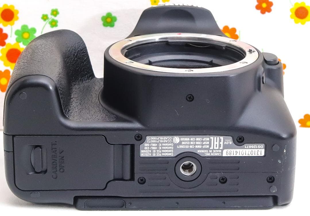 Canon EOS Kiss X9☆Wi-Fi搭載☆超高画質☆ダブルレンズ