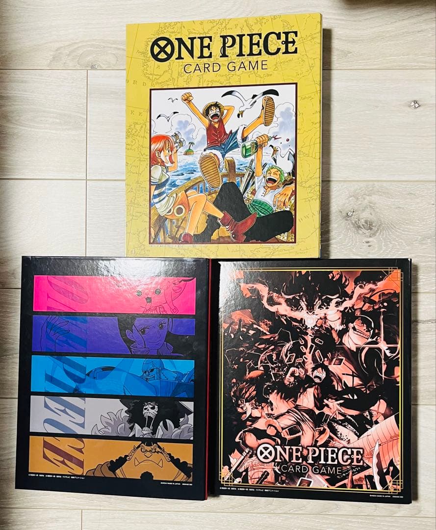 ワンピースカード 公式 バインダー 2022 ver.1〜3 3点セット