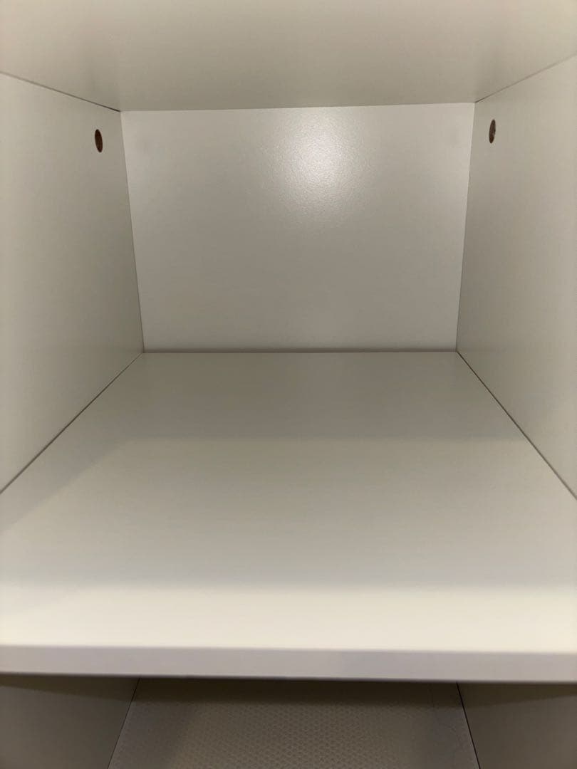 【7月末まで値下げ】送料込　組立済み　ニトリ食器棚レンジ台