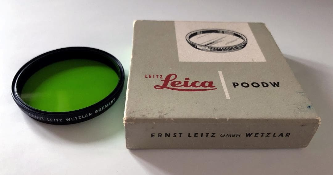 ライカ (ライツ)純正 POODW 48mm グリーンフィルタ