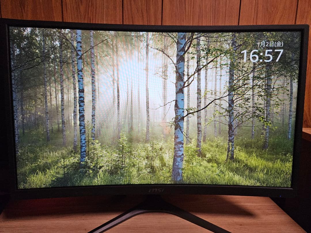 MSI Optix G24C ゲーミングディスプレイ 24型 湾曲 144Hz