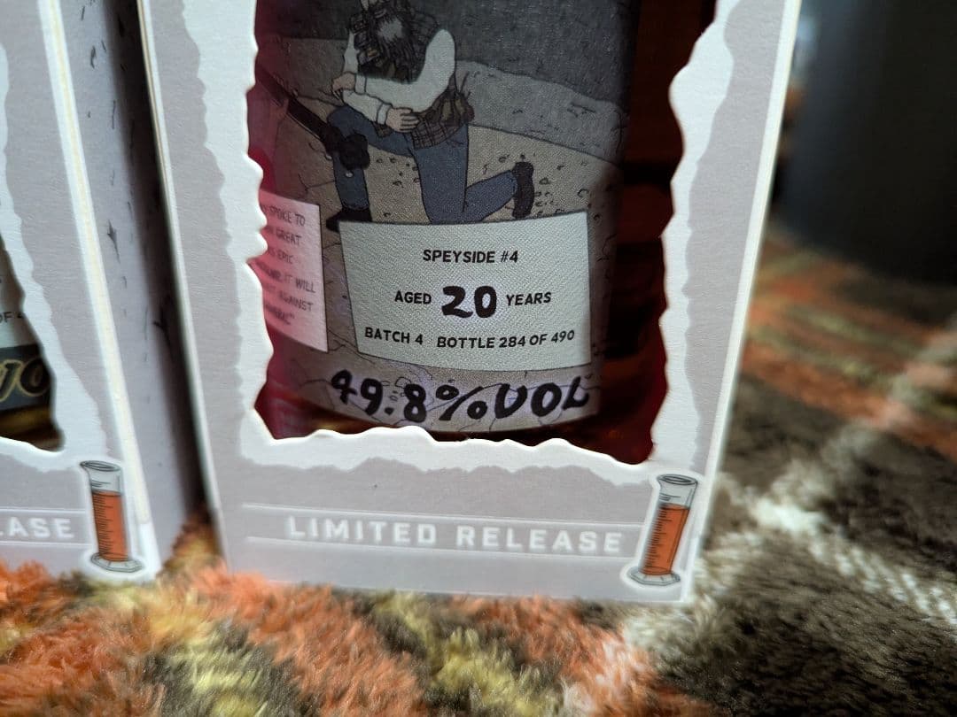 ブティックウイスキー　スペイサイド#5 23年　スペイサイド#4 20年