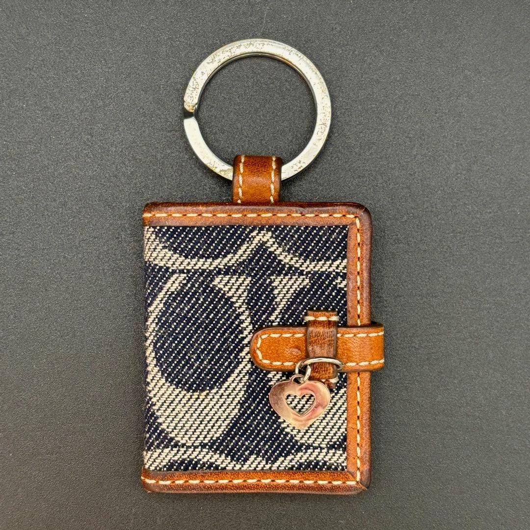希少✨COACH Denim Signature Picture Frame