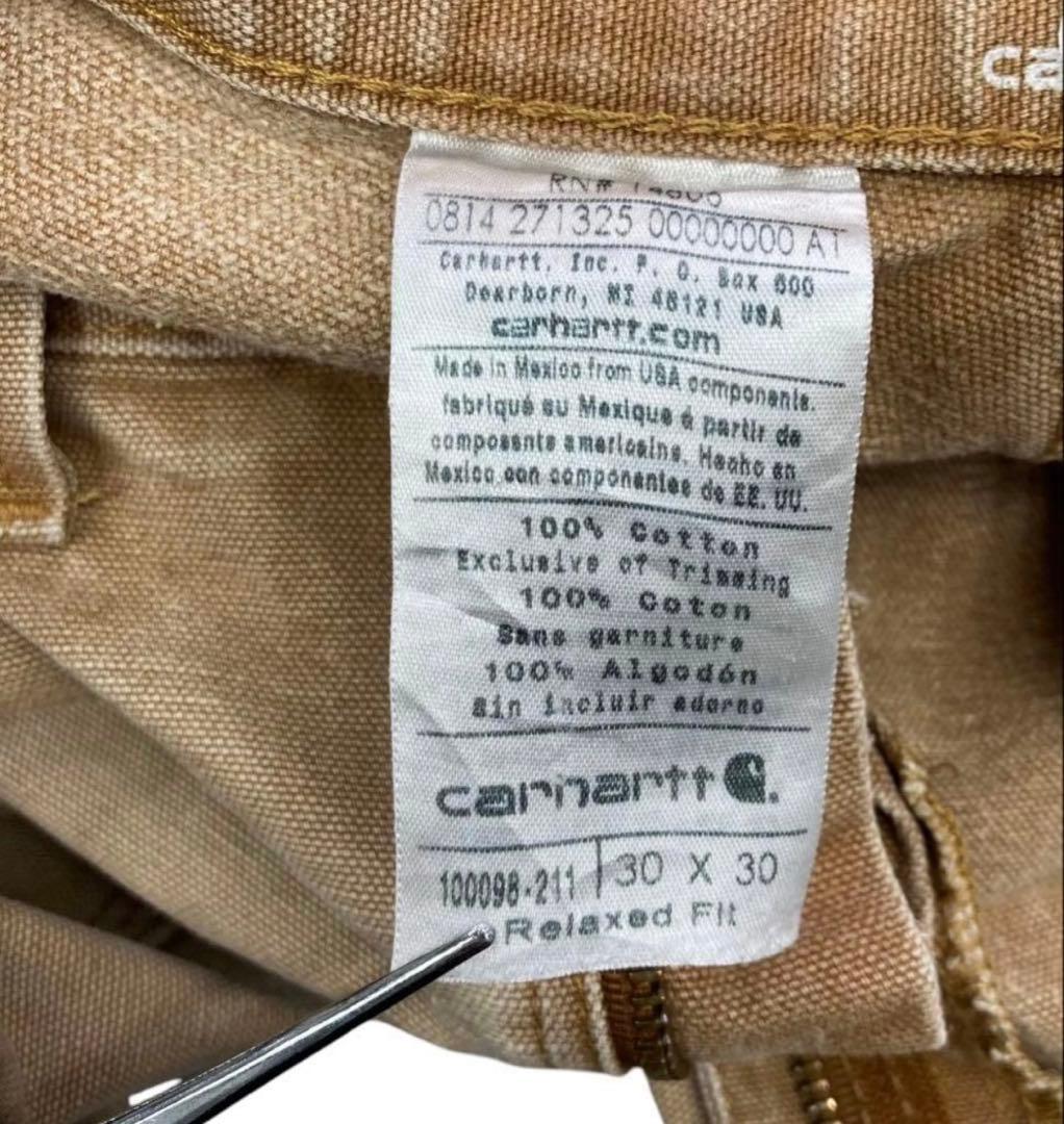 Carhartt ダブルニー ペインターパンツ 30x30 フェード ヤレ感