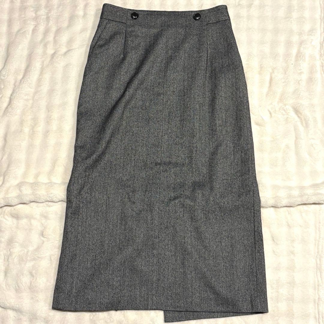 美品★green label relaxing ホームスパン ヘリンボーン L