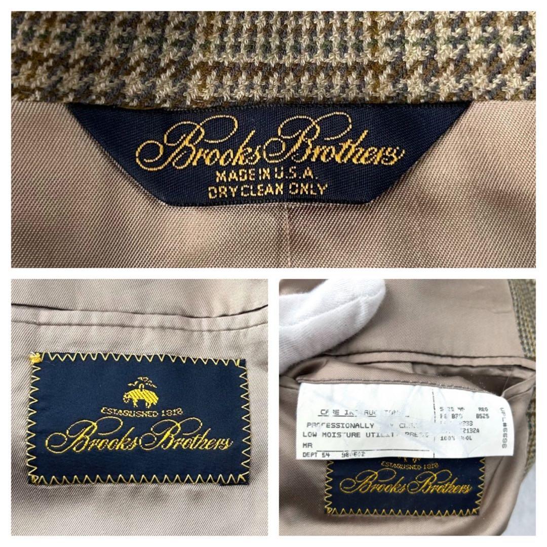 ブルックスブラザーズ テーラードジャケット　千鳥格子　グレンチェック　USA製