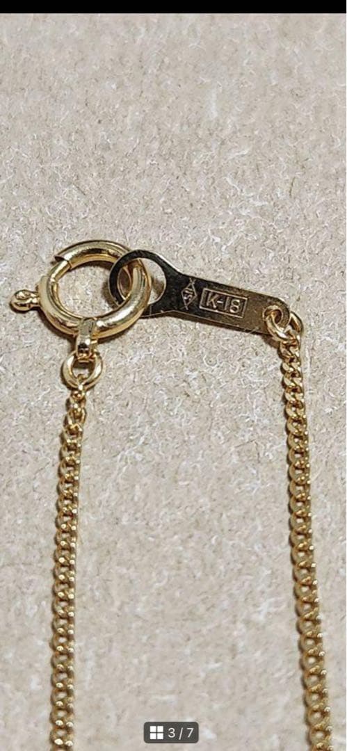 K18ゴールド　18金 ネックレス