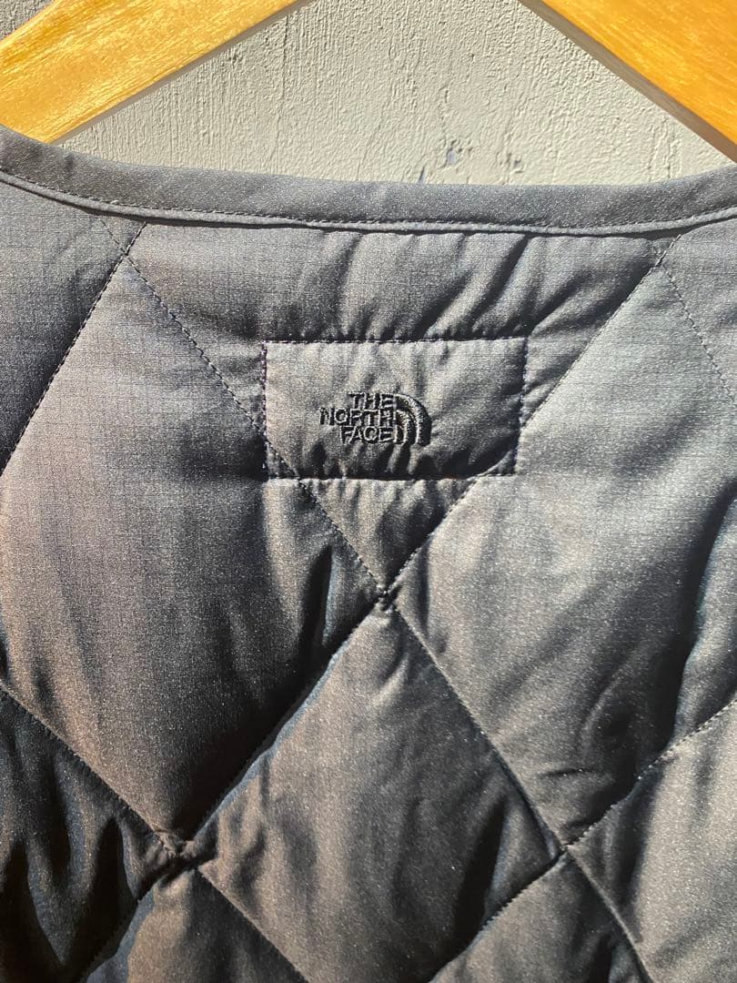 ノースフェイスパープルレーベルダウンカーディガン