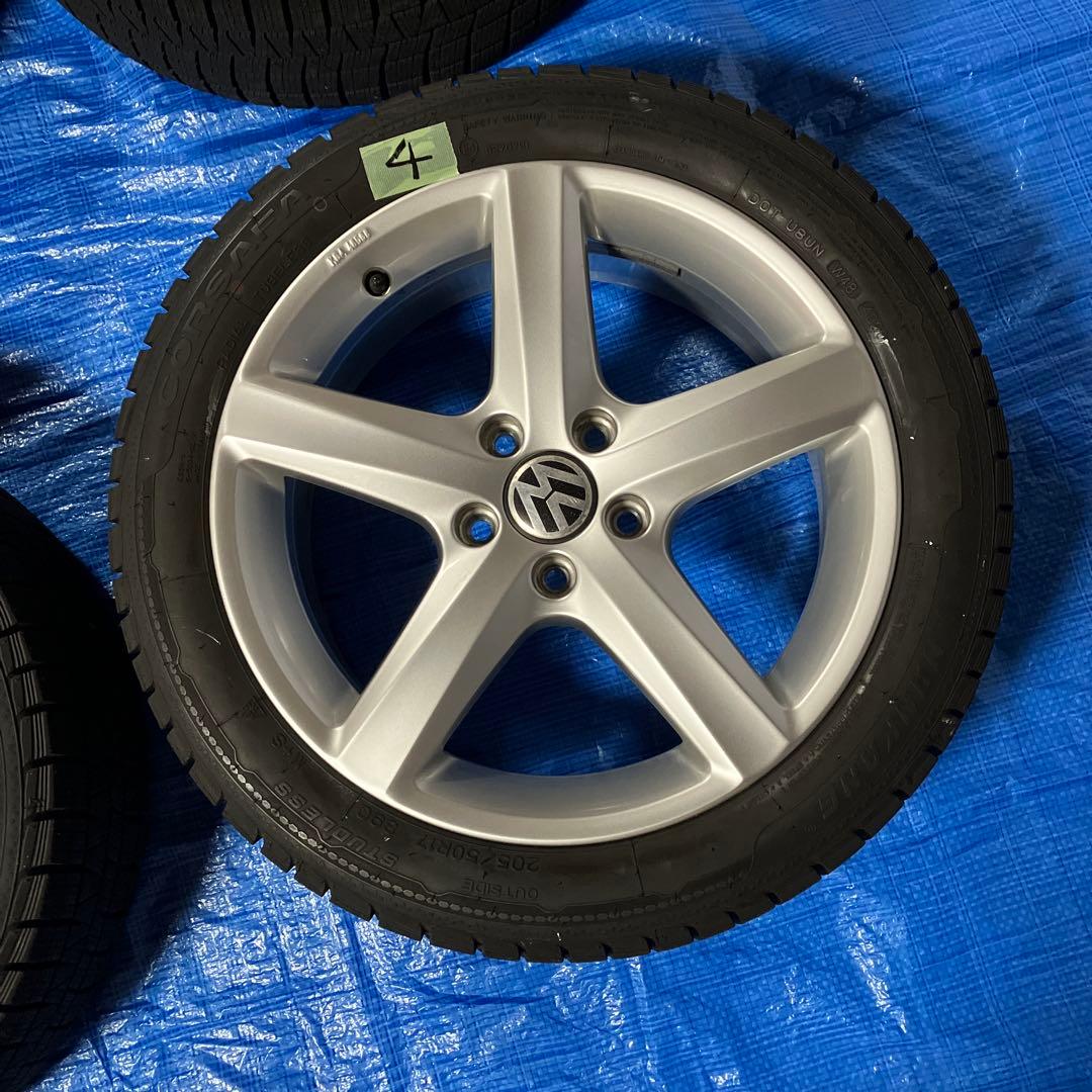 Volkswagen 17インチ ホイールセット