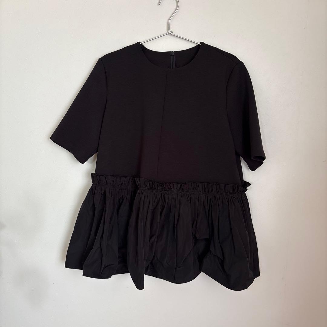 Mila Owen ドッキングペプラムトップスブラウス　新品