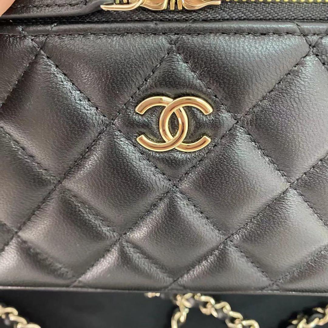 (シャネル)CHANELノベルティ★バニティ型 ミニショルダーバッグ★即発★箱付