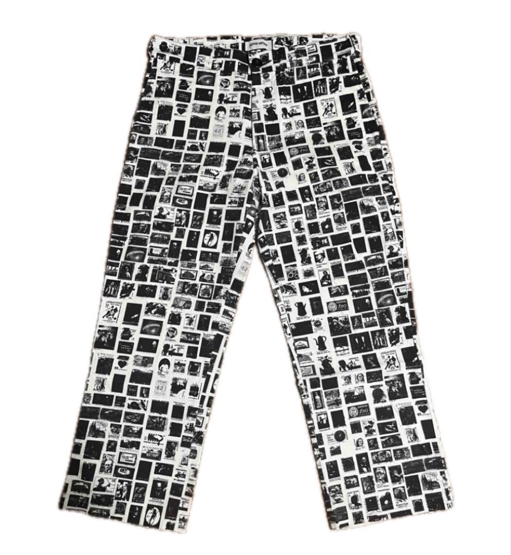 着用2回！fucking awesome コットンワークパンツ 総柄34