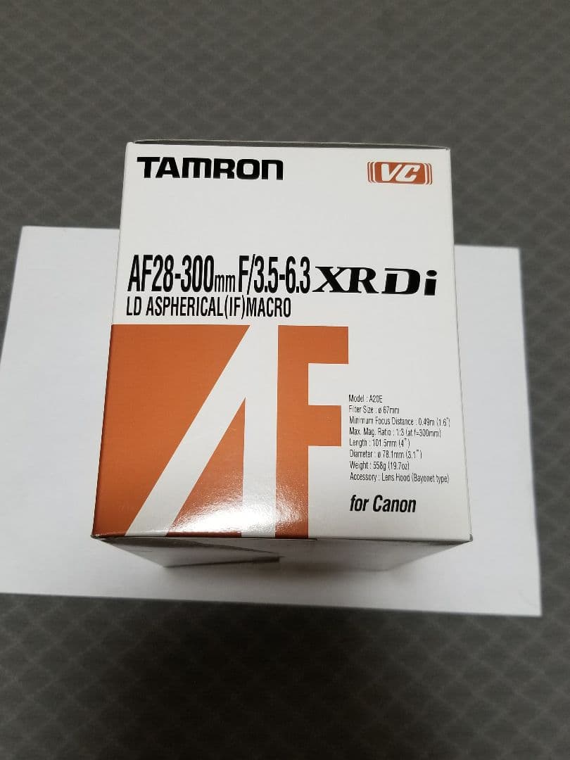 [タムロン] AF28-300F3.5-6.3XR Di VC(A20E)