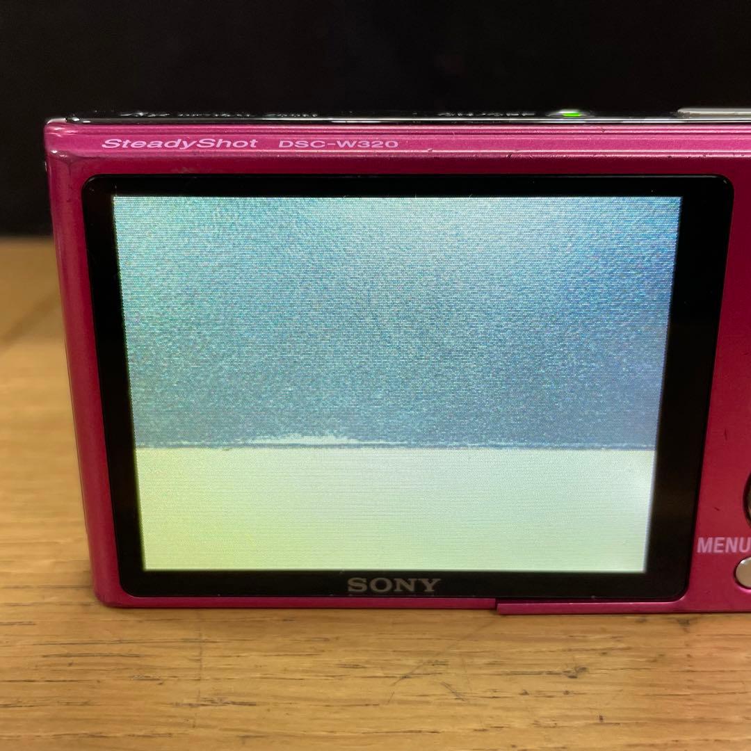 動作品 SONY CyberShot DSC-W320 ピンク