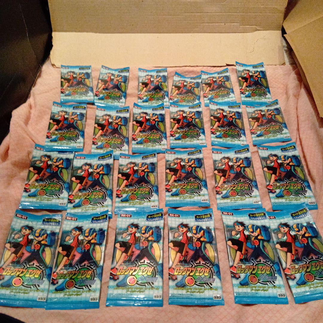 新品　ロックマン　トレーディングカード 24パックセット　デッドストック1BOX