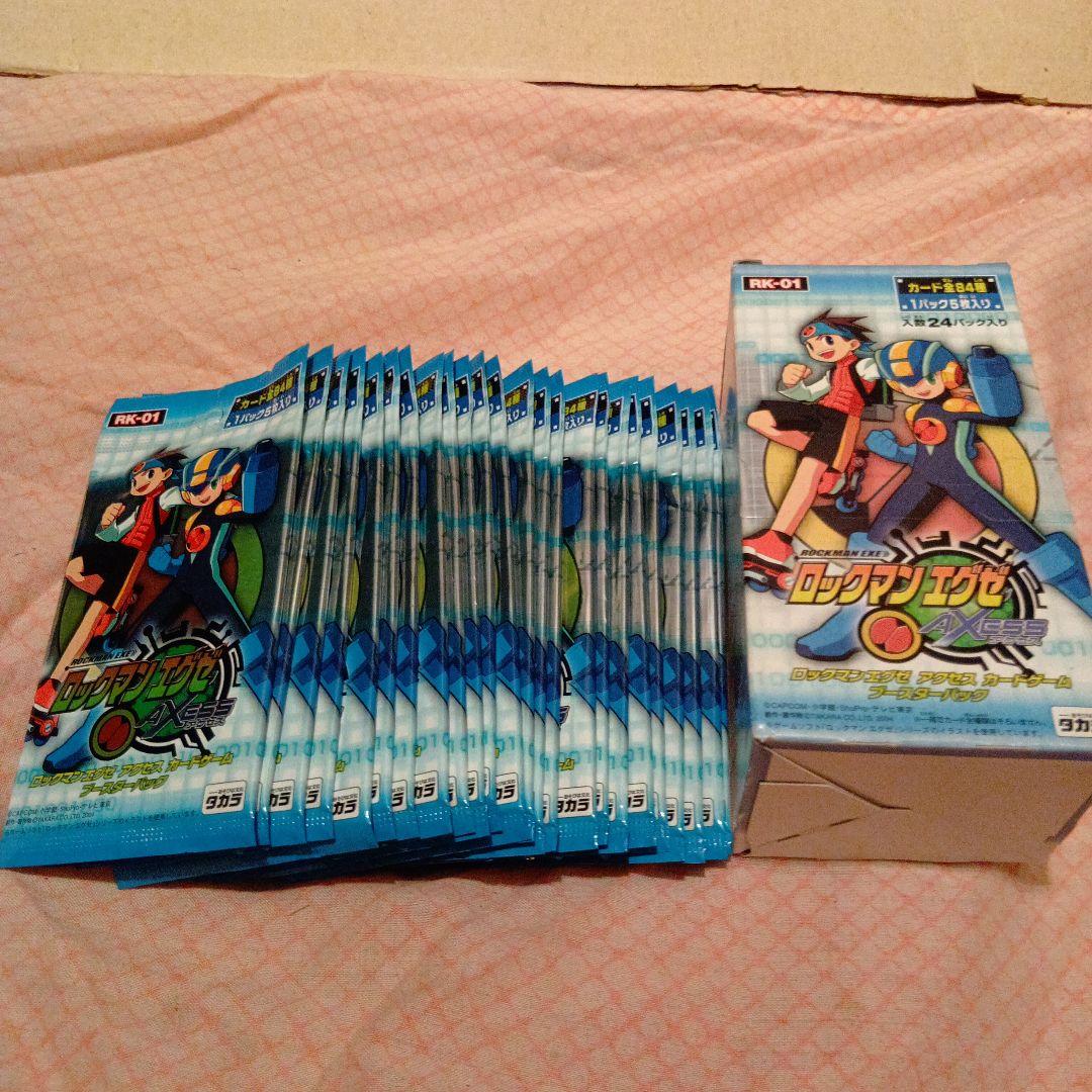 新品　ロックマン　トレーディングカード 24パックセット　デッドストック1BOX