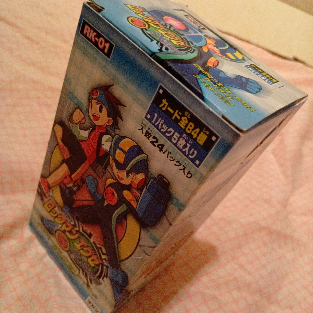新品　ロックマン　トレーディングカード 24パックセット　デッドストック1BOX