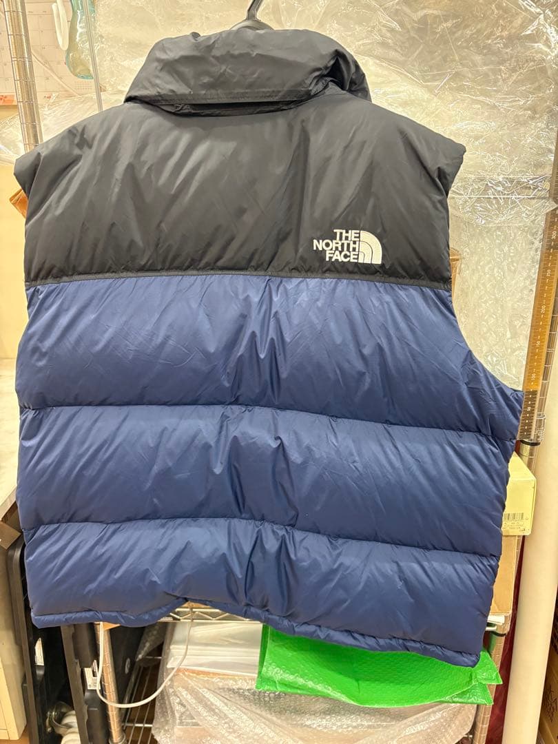 THE NORTH FACE ダウンベスト M 黒/紺