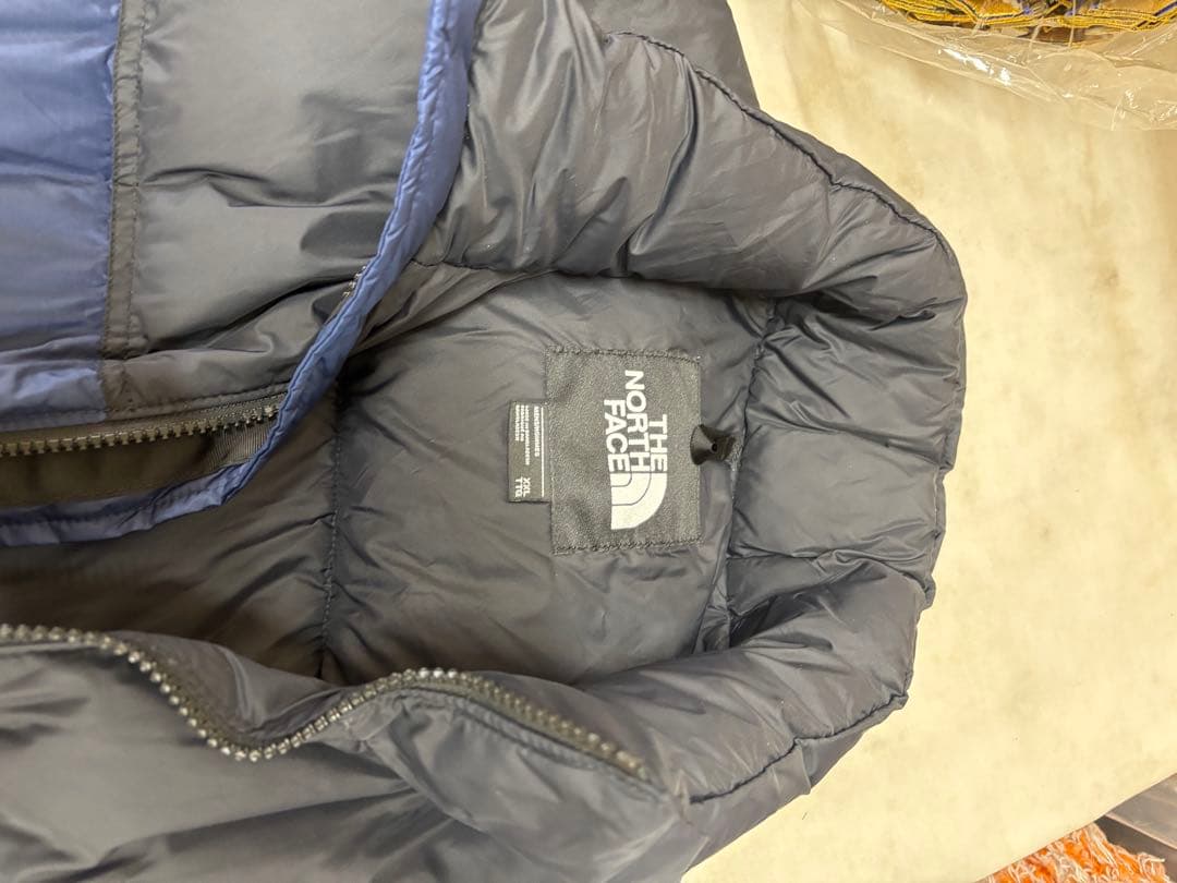 THE NORTH FACE ダウンベスト M 黒/紺