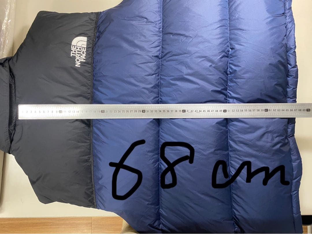 THE NORTH FACE ダウンベスト M 黒/紺