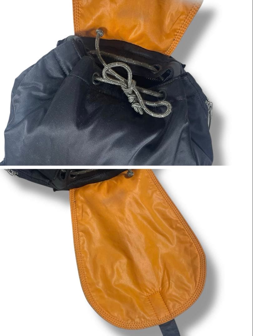 美品 ❗️ポーター タンカー リュック バックパック ブラック ナイロン